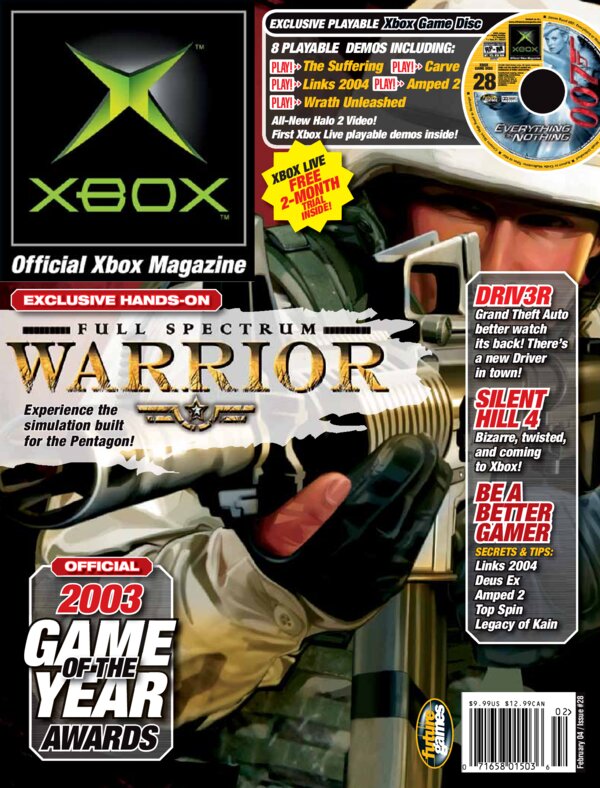 Official Xbox Magazine US   Issue 028 cover